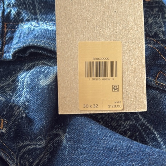 Levis Premium Lot 420 Snoop Dog Edition 501 Unreleased 30 x 32 Paisley Print - Picture 14 of 15